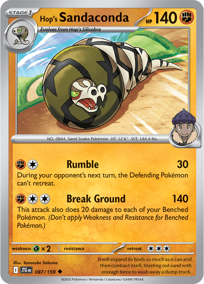 Pokemon Scarlet &Amp; Violet - Journey Together - Hop's Sandaconda