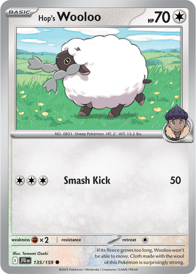 Pokemon Scarlet &Amp; Violet  - Journey Together - Hop's Wooloo