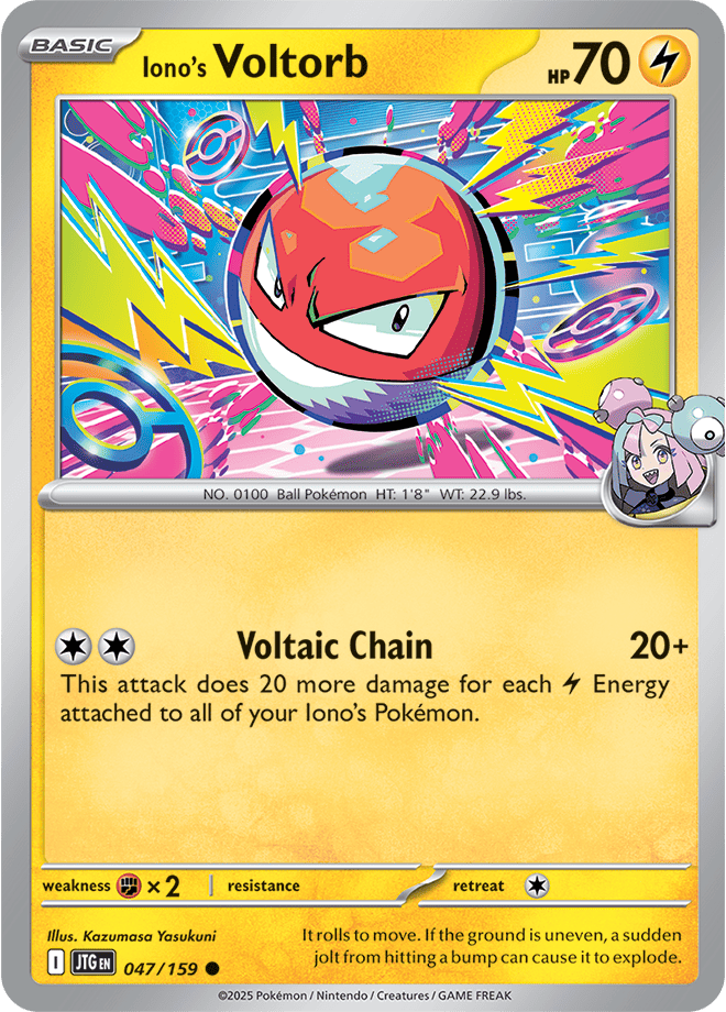 Pokemon Scarlet &Amp; Violet - Journey Together - Iono's Voltorb