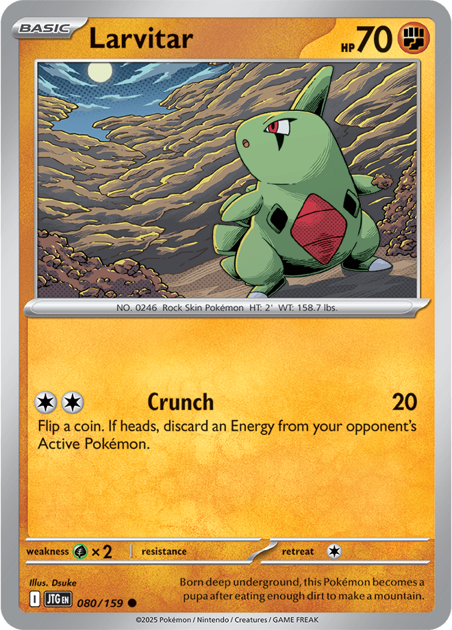 Pokemon Scarlet &Amp; Violet - Journey Together - Larvitar