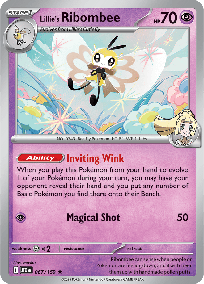 Pokemon Scarlet &Amp; Violet - Journey Together - Lillie's Ribombee