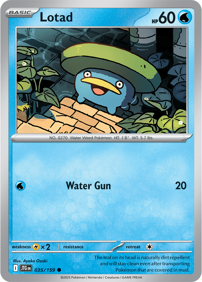 Pokemon Scarlet &Amp; Violet - Journey Together - Lotad