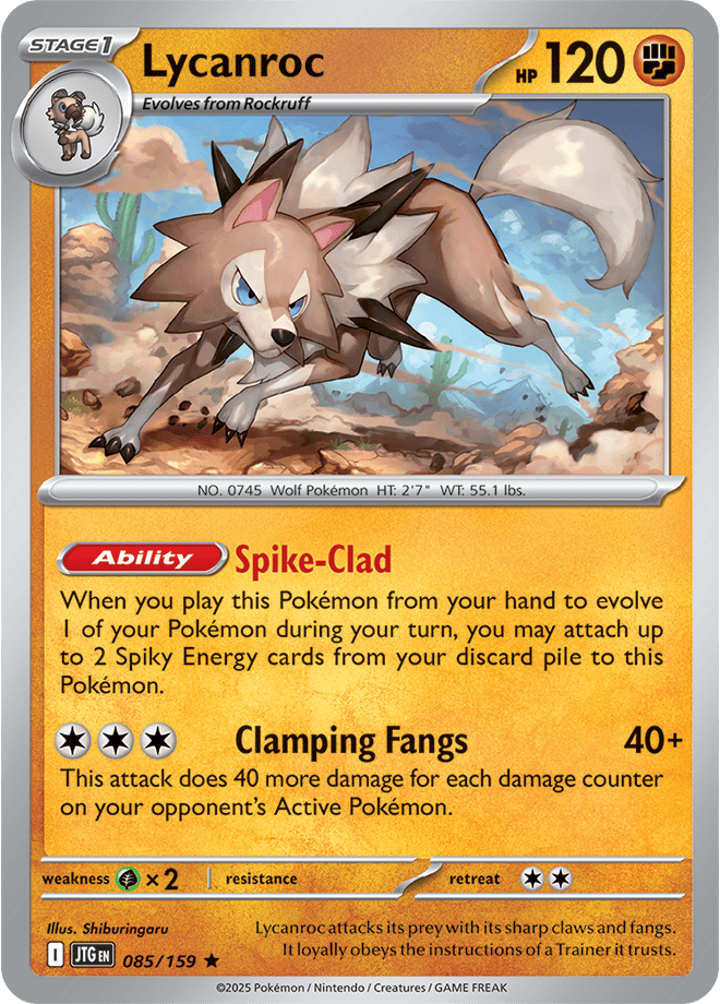 Pokemon Scarlet &Amp; Violet  - Journey Together - Lycanroc