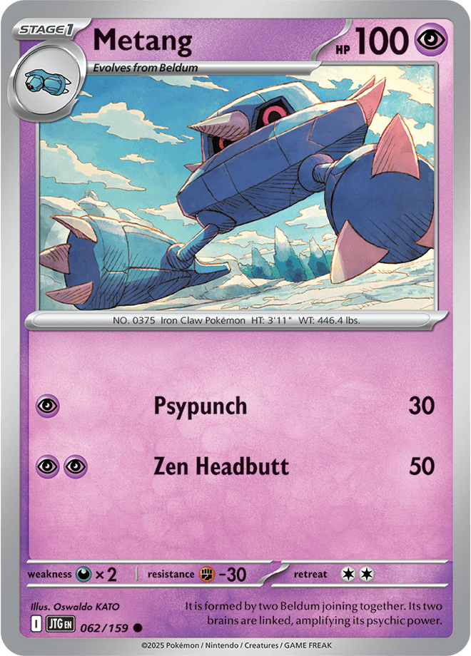 Pokemon Scarlet &Amp; Violet  - Journey Together - Metang