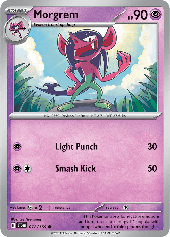 Pokemon Scarlet &Amp; Violet - Journey Together - Morgrem
