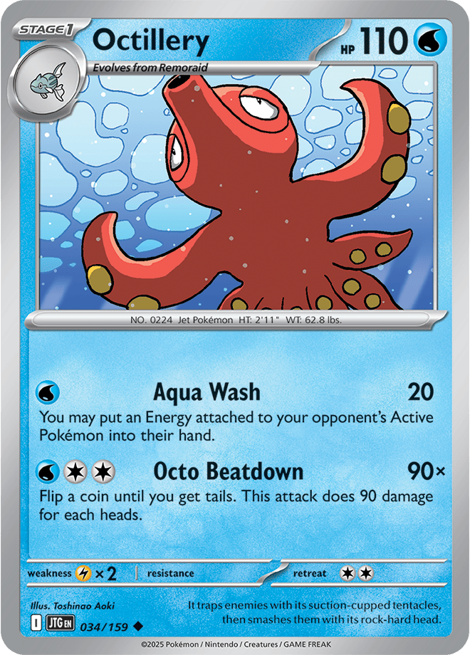 Pokemon Scarlet &Amp; Violet  - Journey Together - Octillery