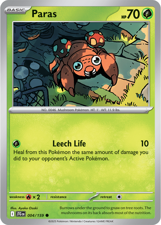 Pokemon Scarlet &Amp; Violet - Journey Together - Paras