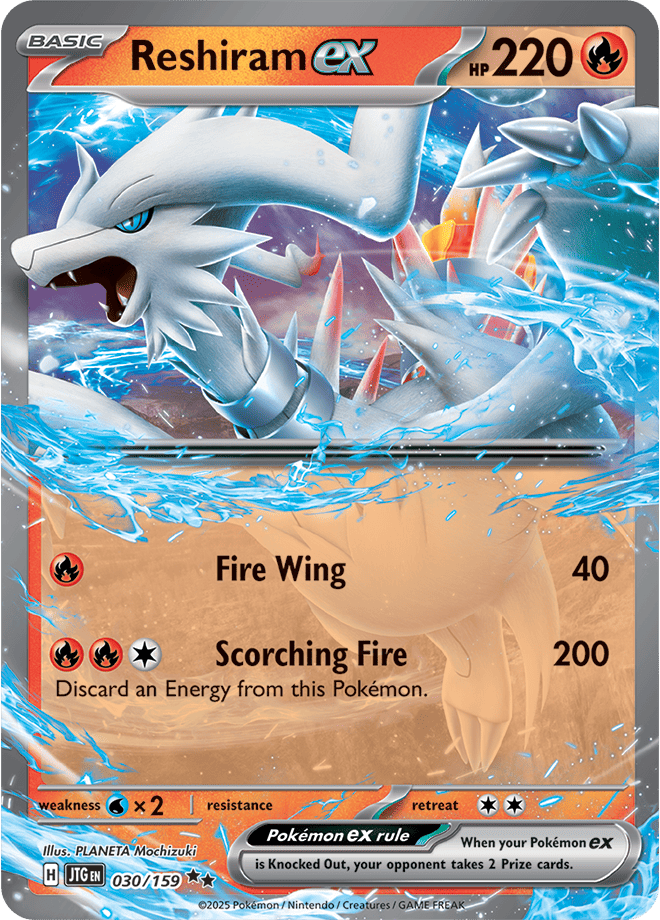 Pokemon Scarlet &Amp; Violet - Journey Together - Reshiram Ex
