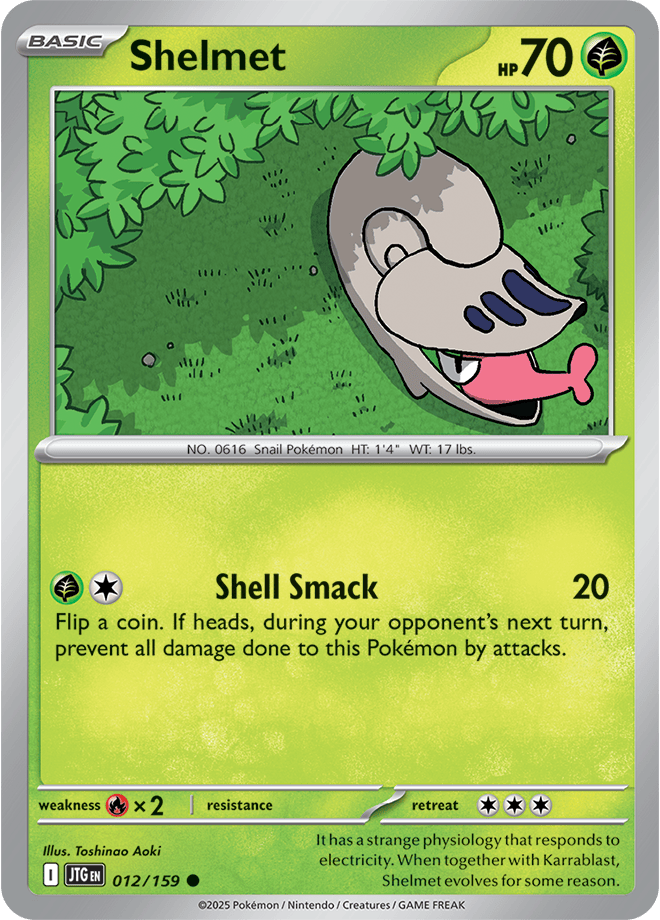 Pokemon Scarlet &Amp; Violet - Journey Together - Shelmet