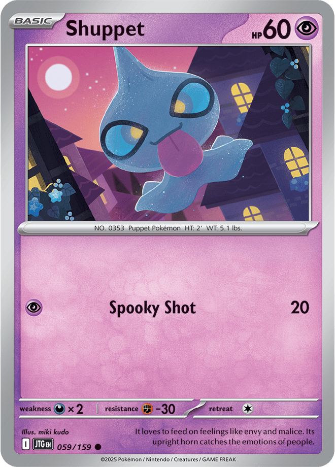 Pokemon Scarlet &Amp; Violet  - Journey Together - Shuppet
