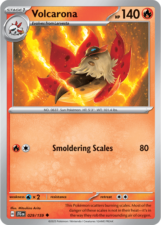 Pokemon Scarlet &Amp; Violet - Journey Together - Volcarona