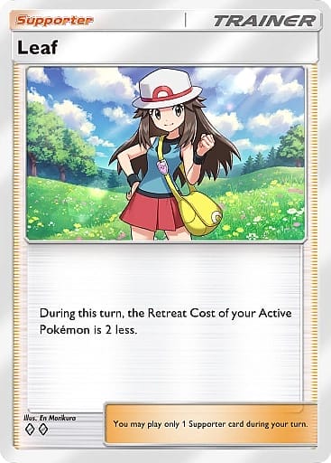 Leaf Card From Mythical Island