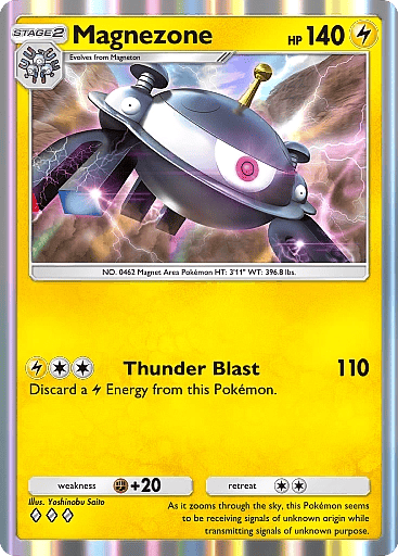 Magnezone Card From Genetic Apex