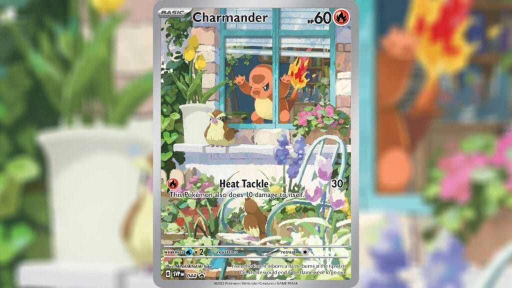 Promo Charmander Card (Scarlet &Amp; Violet Promos)