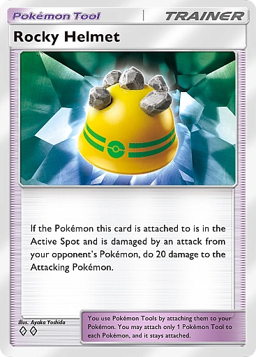 Rocky Helmet Card From Space-Time Smackdown