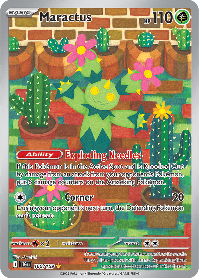 Illustration Rare Maractus Card From Journey Together