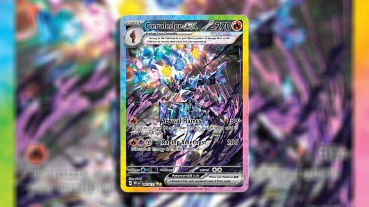 Ceruledge Ex (Special Illustration Rare) From Prismatic Evolutions