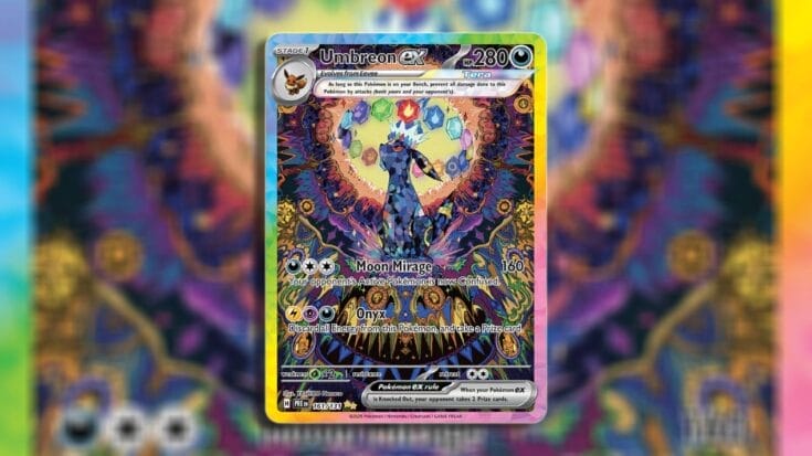 Umbreon Ex (Special Illustration Rare) - The Best Among All Prismatic Evolutions Chase Cards