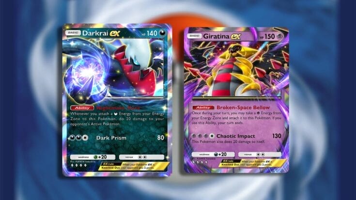 Darkrai Ex And Giratina Ex In Pokemon Tcg Pocket