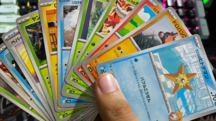 Japanese Pokemon cards in Pokemon TCG
