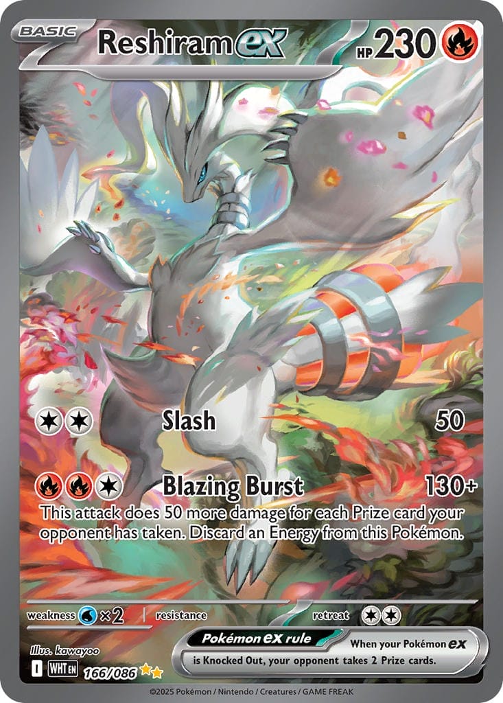 Reshiram Ex · White Flare