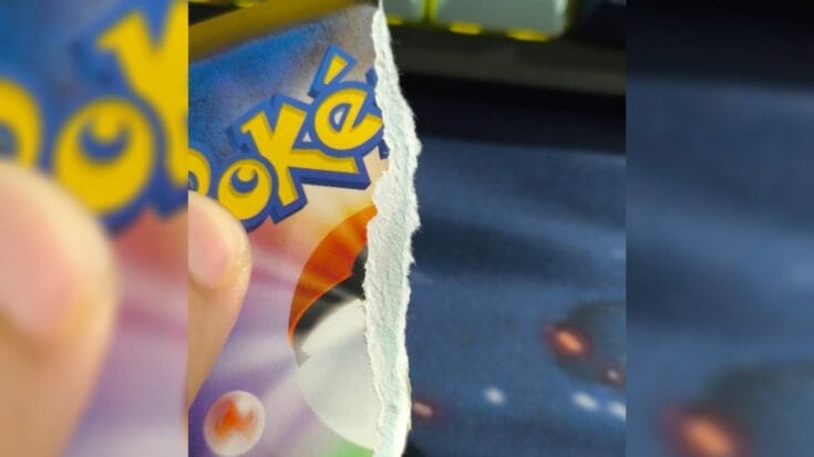 Rip Test For Real Japanese Pokemon Cards