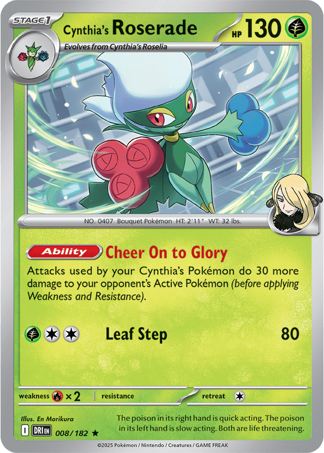 Destined Rivals - Cynthia's Roserade