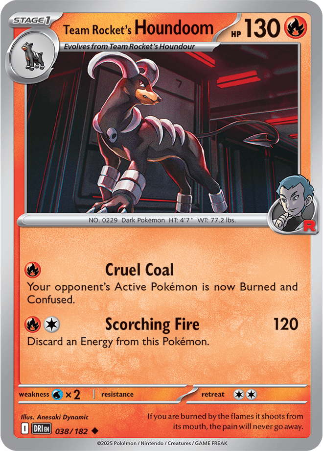 Destined Rivals - Team Rocket's Houndoom