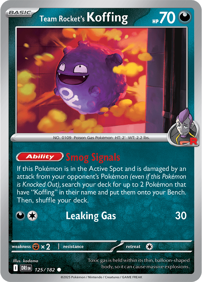 Destined Rivals - Team Rocket's Koffing