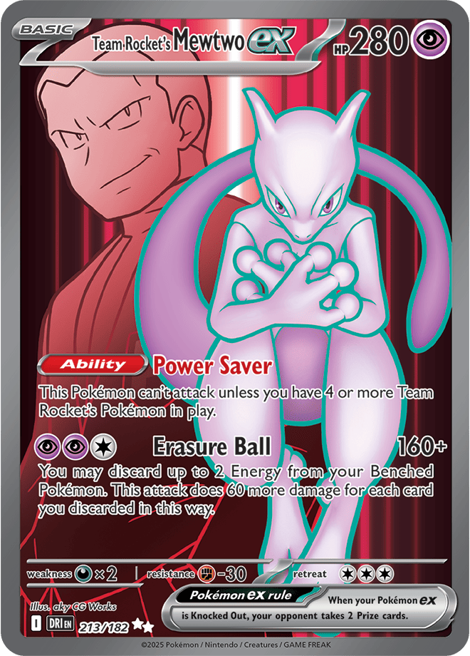 Destined Rivals - Team Rocket's Mewtwo Ex