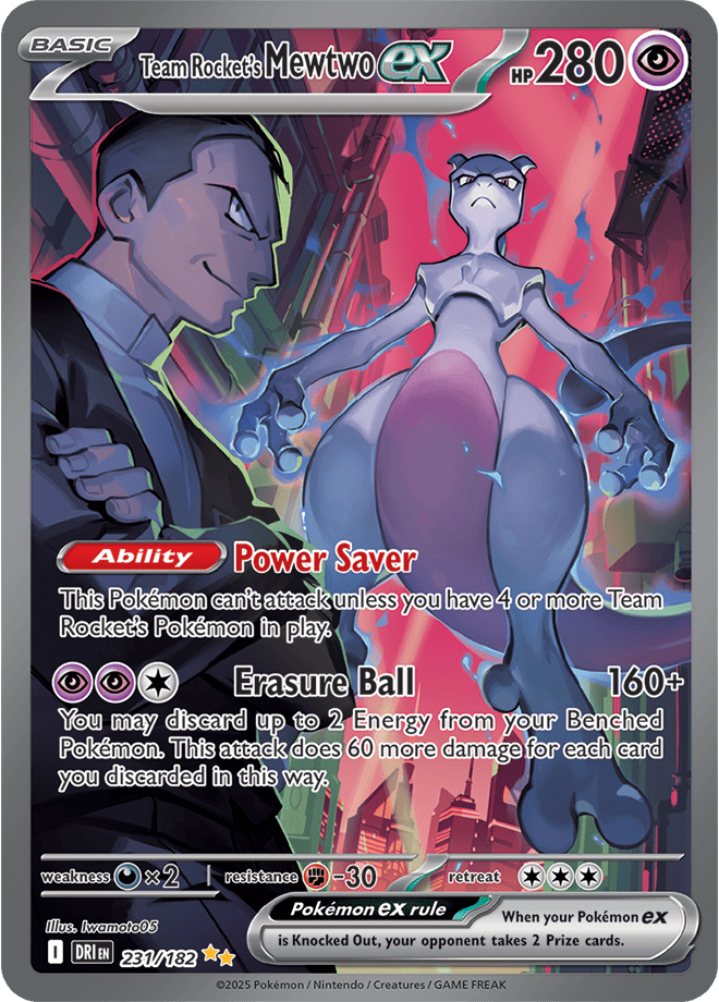 Destined Rivals - Team Rocket's Mewtwo Ex