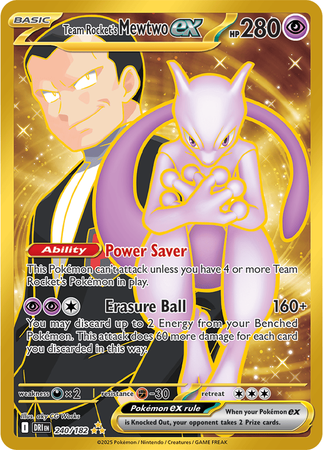 Destined Rivals - Team Rocket's Mewtwo Ex