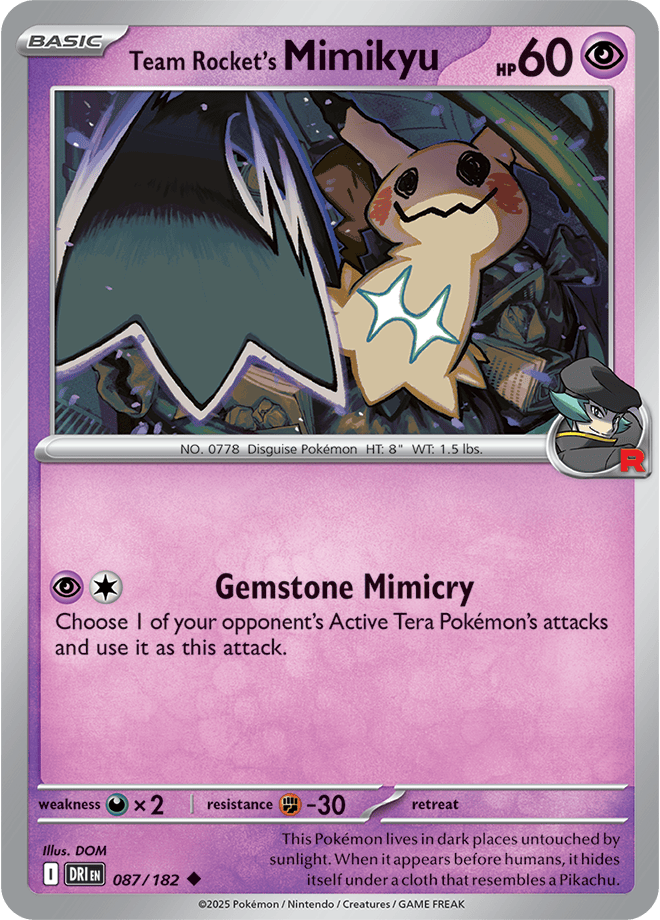 Destined Rivals - Team Rocket's Mimikyu