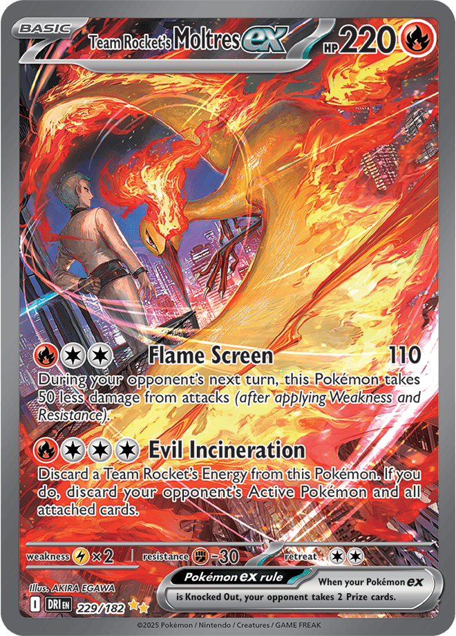 Destined Rivals - Team Rocket's Moltres Ex