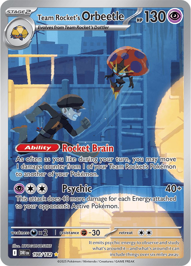 Destined Rivals - Team Rocket's Orbeetle