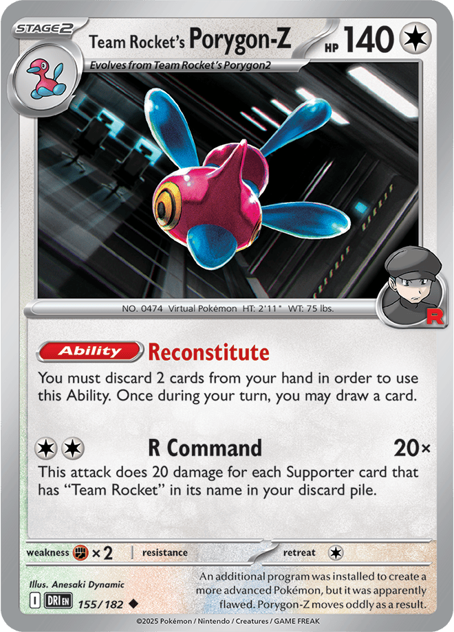 Destined Rivals - Team Rocket's Porygon-Z