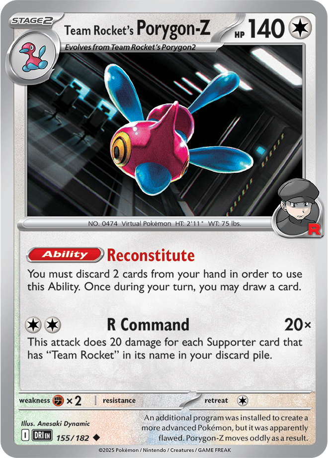 Destined Rivals - Team Rocket's Porygon-Z