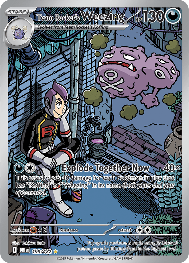 Destined Rivals - Team Rocket's Weezing