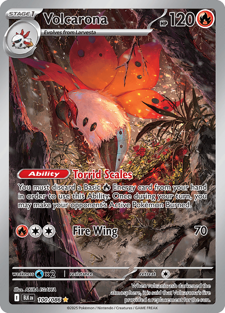 Black Bolt - Volcarona