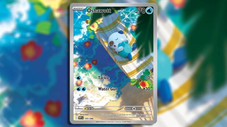 Illustration Rare Oshawott