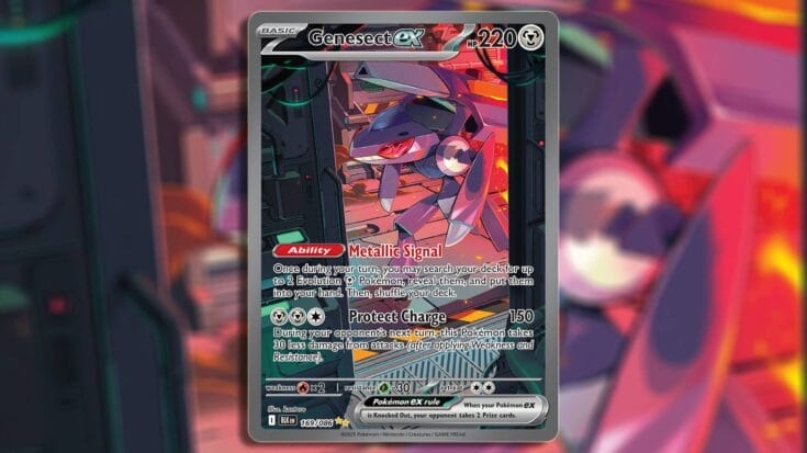 Secret Illustration Rare Genesect Ex