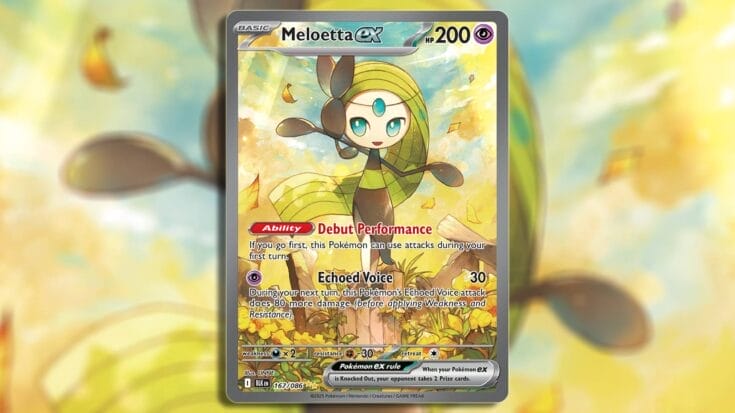 Secret Illustration Rare Meloetta Ex