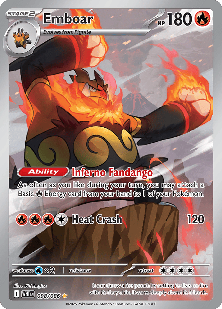 White Flare - Emboar