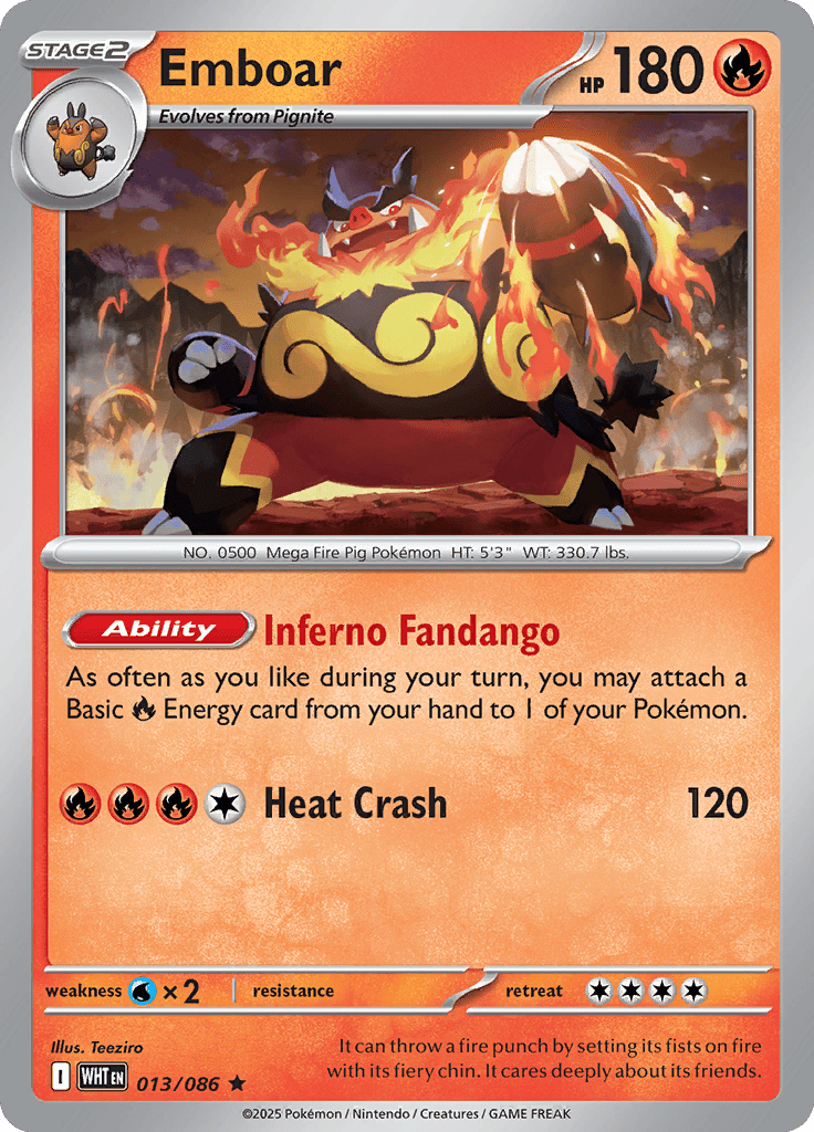 White Flare - Emboar