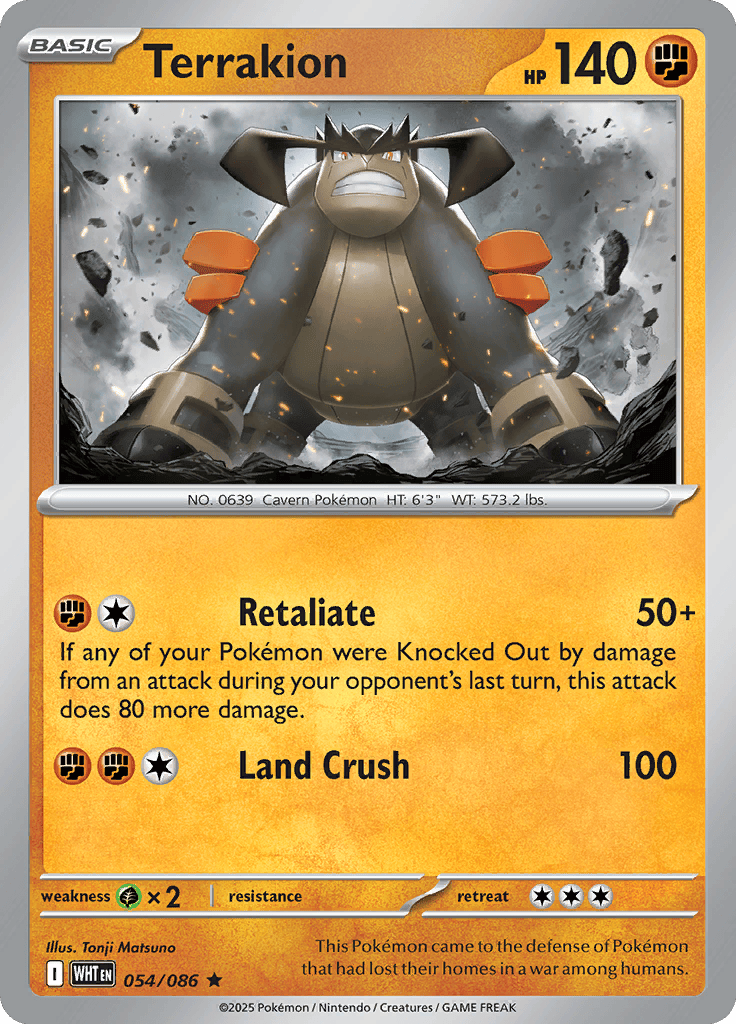 White Flare - Terrakion