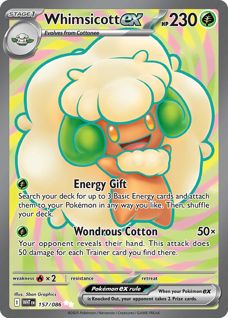 White Flare - Whimsicott Ex