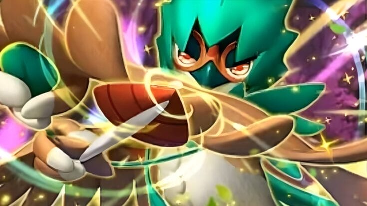 Decidueye artwork in Pokemon TCG Pocket
