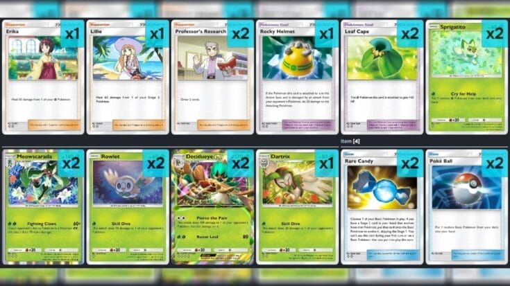 Grass Type Deck In Pokemon Tcg Pocket