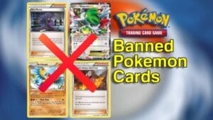 Banned Pokemon cards