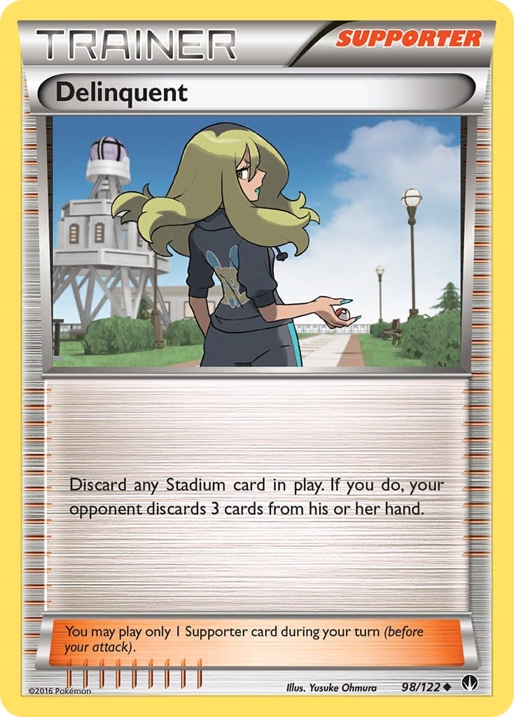 Delinquent Card From Breakpoint Set